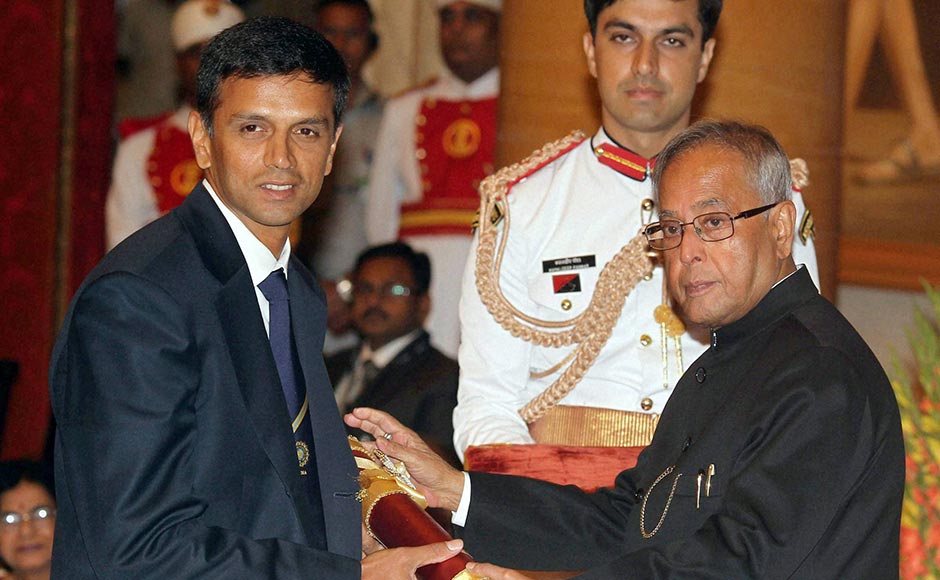 Rahul Dravid Awards and Achievements