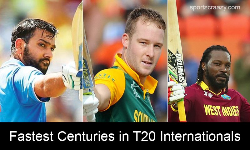 List of Top 5 Fastest Centuries in T20 Internationals