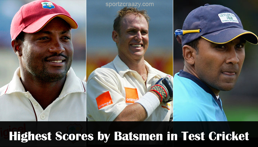 Highest Scores by Batsmen in Test Cricket