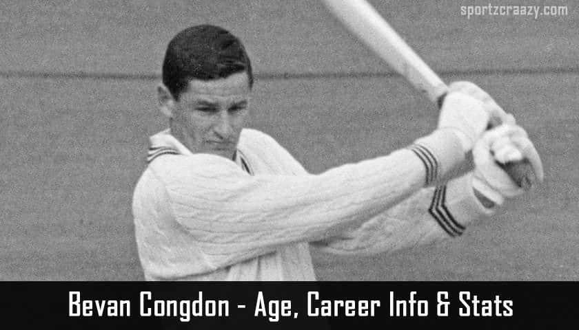 Bevan Congdon -Age, Career Info & Stats