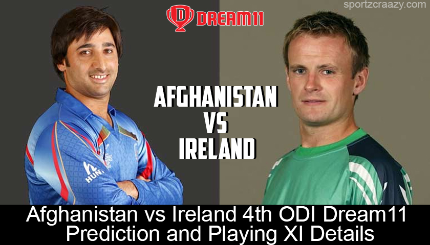 Afghanistan vs. Ireland 4th ODI