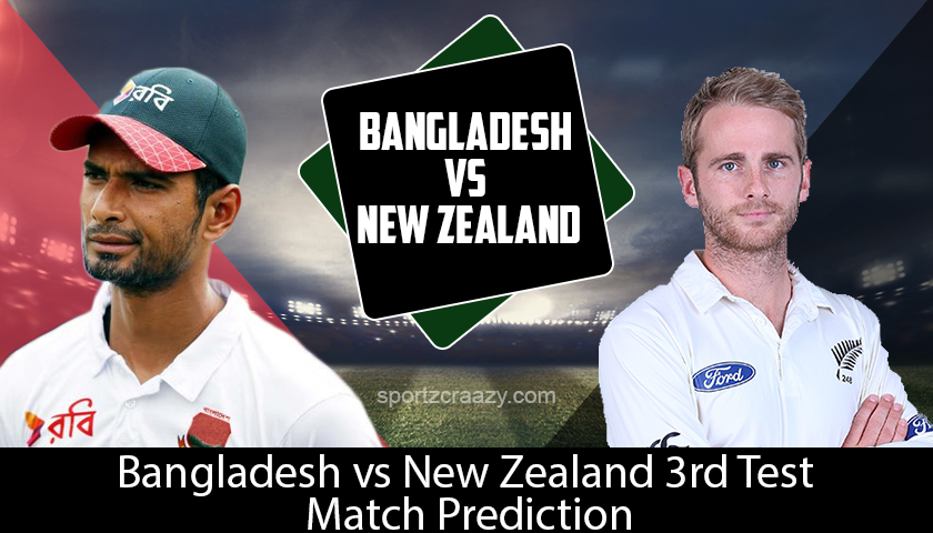 Bangladesh vs New Zealand 3rd Test
