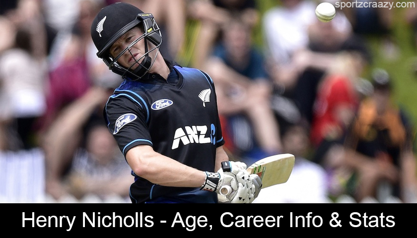 Henry Nicholls - Age, Career Info & Stats - SportzCraazy