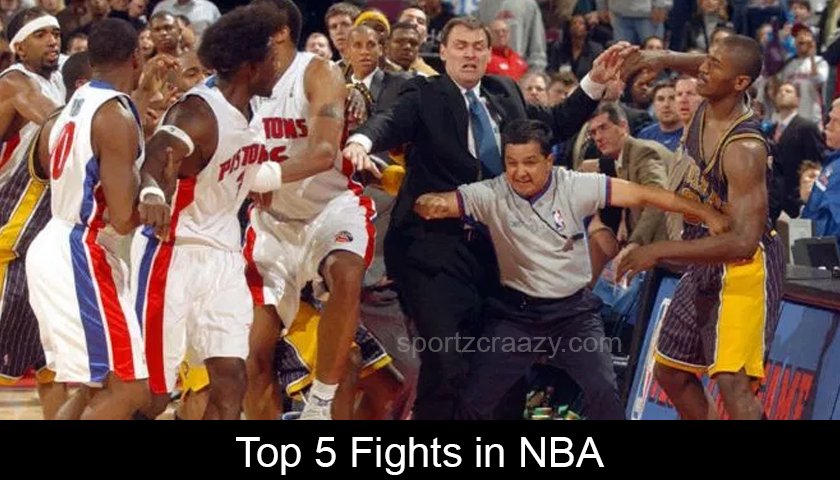 Top 5 Fights in NBA