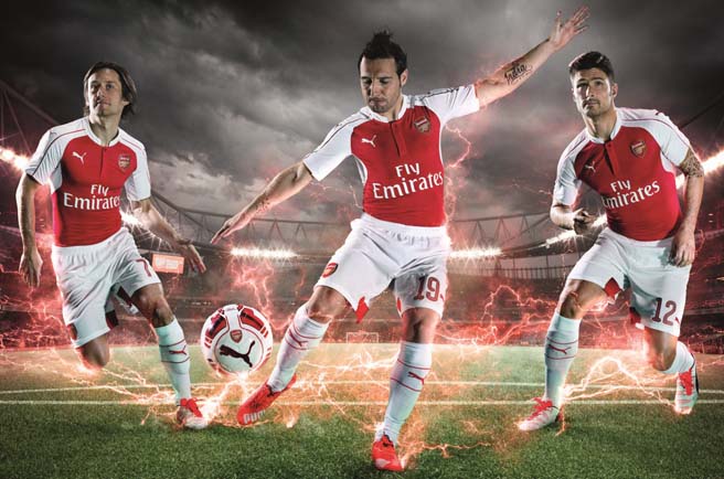 arsenal fc jersey