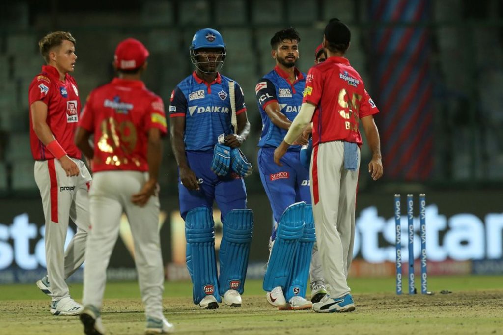 DC VS KXIP Match Summary