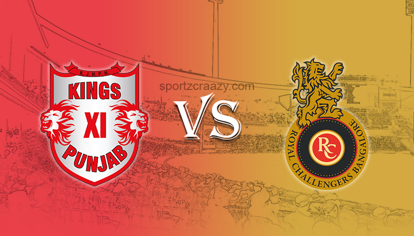 Kings XI Punjab vs Royal Challengers Bangalore sportzcraazy