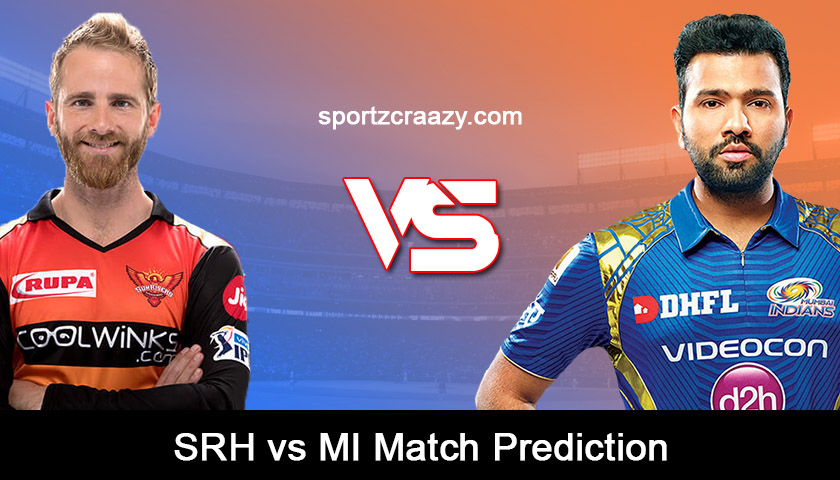 SRH vs MI Match Prediction