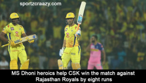 csk vs rr match summary