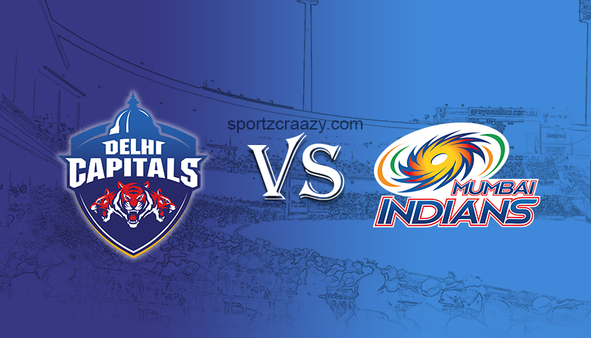 delhi capitals vs mumbai indians sportzcraazy