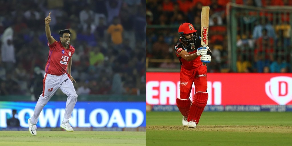 Head To Head Between KXIP And RCB