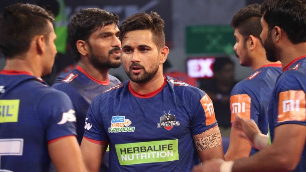 pro kabaddi league Haryana Steelers