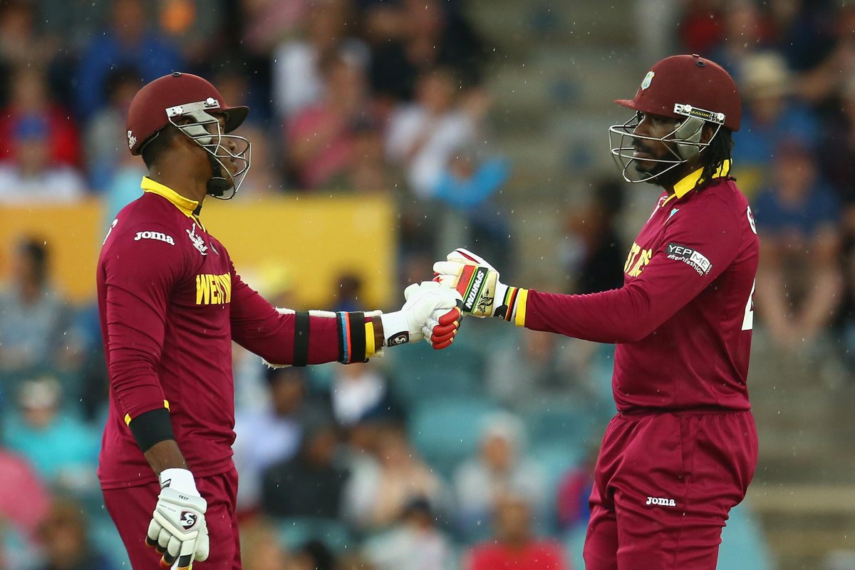 Chris Gayle & Marlon Samuels World Cup Highest Partnerships