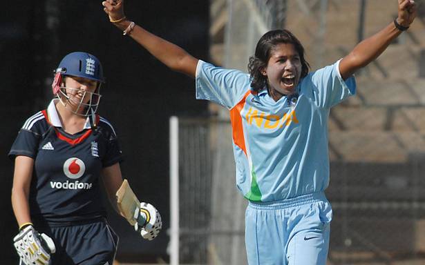 Firt Break of Jhulan Goswami