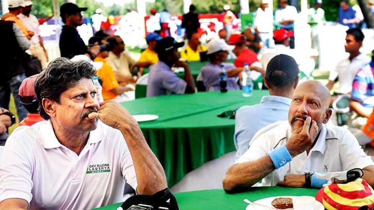 Kapil dev & Syed Kirmani