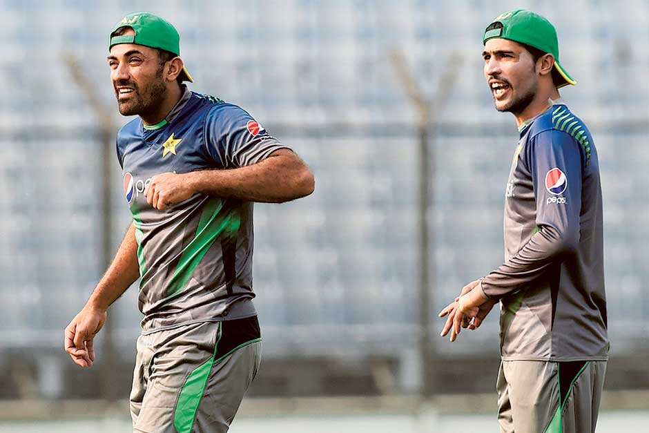 Wahab Riaz and Mohammad Amir