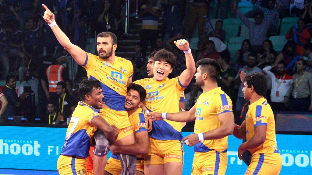 pro kabaddi league Tamil Thalaivas