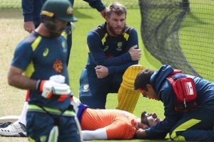 Indian Origin Bowler Hospitalized