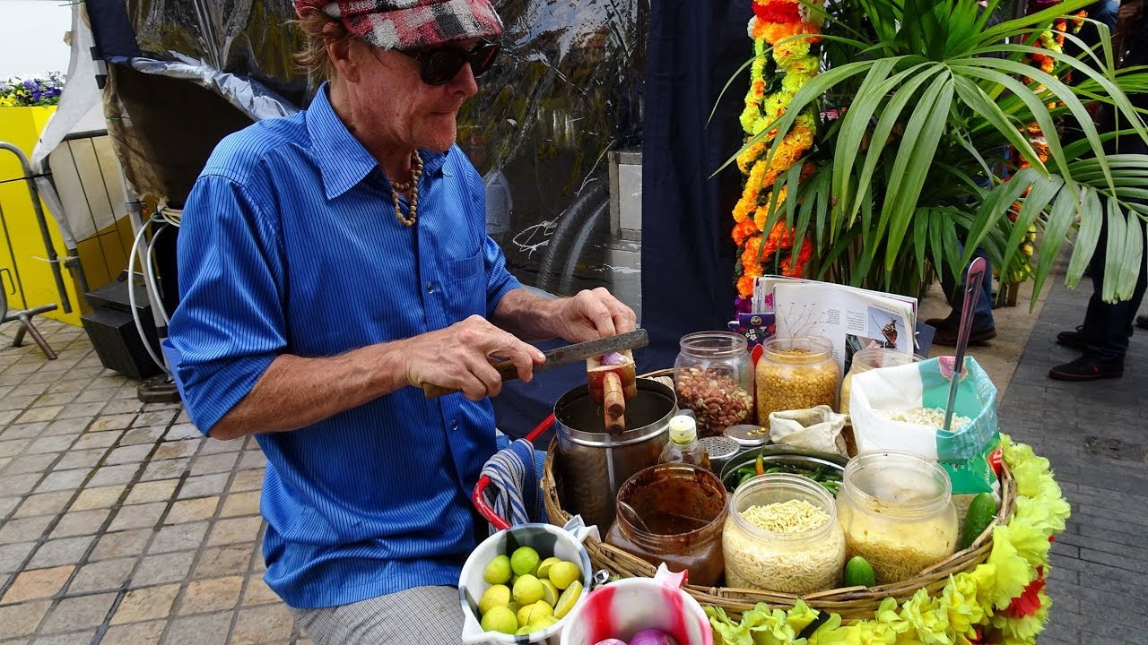 British Jhalmuri Vendor