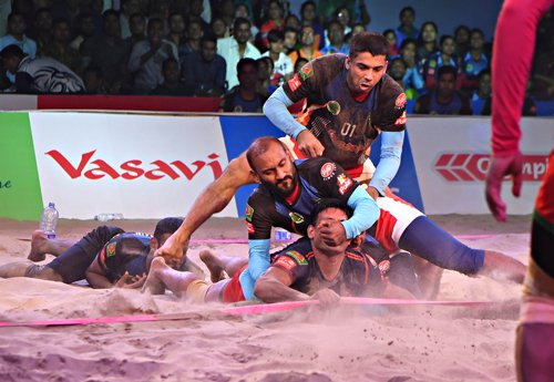 Matches in Beach Kabaddi