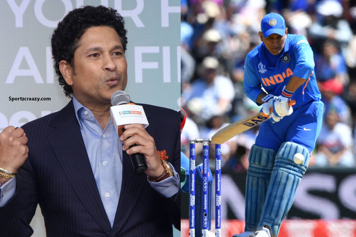 Sachin Tendulkar Slams MS Dhoni