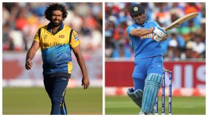 Malinga and Dhoni Photos