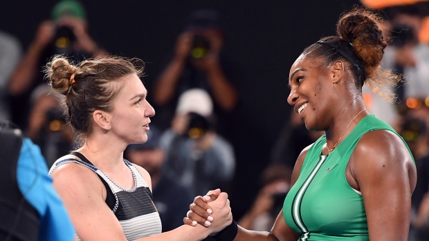 Serena and Halep Women’s Wimbledon Final