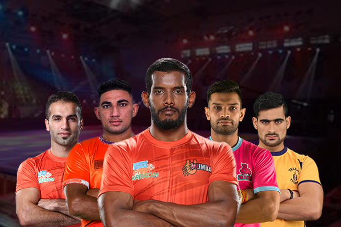 Top 10 Players Most High 5s in Pro Kabaddi