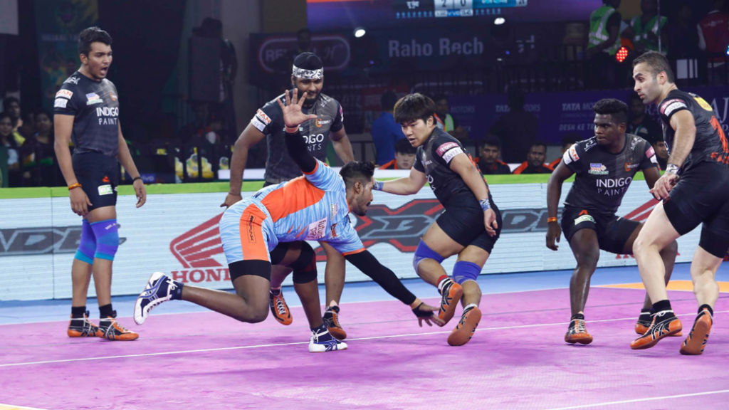 Bengal Warriors vs U Mumba Statistical Review