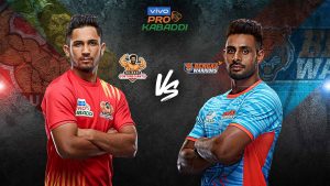 Bengal Warriors vs Gujarat Fortunegiants Match photos