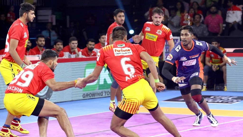 Gujarat Fortunegiants vs Bengal Warriors