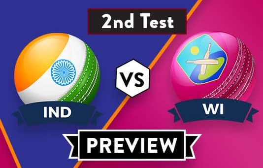 IND vs WI dream11 prediction 2nd test