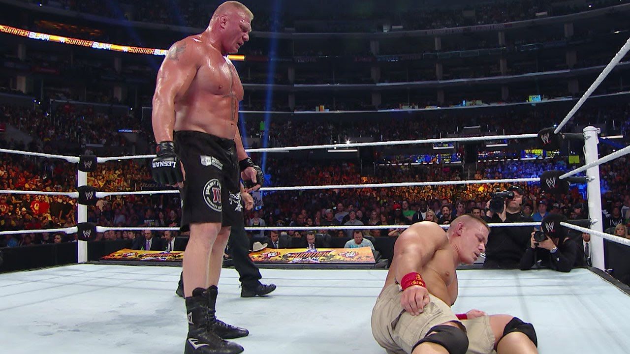 John Cena vs Brock Lesnar (Summerslam 2014)