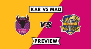 KAR vs MAD Dream11 Match Prediction