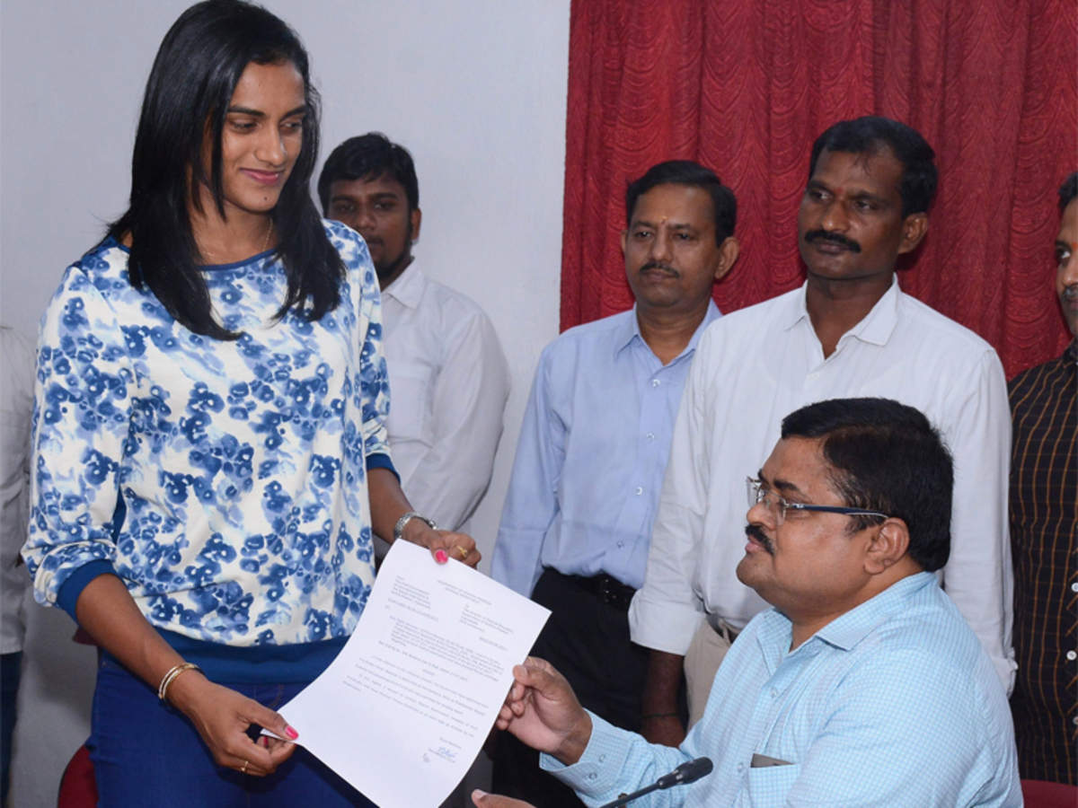 PV Sindhu Deputy Collector