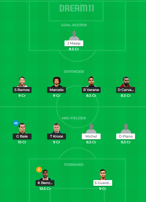 RM vs VLD Dream11