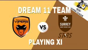 SS vs SV Dream11 Prediction