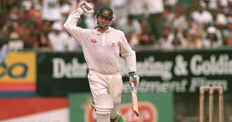 Steve Waugh 108 and 116 vs. England at Old Trafford, 1997