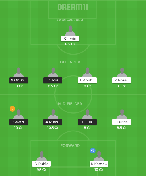 RSLC vs CR Dream11 Team