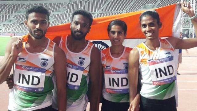 indian_4x400_mixed_relay_team