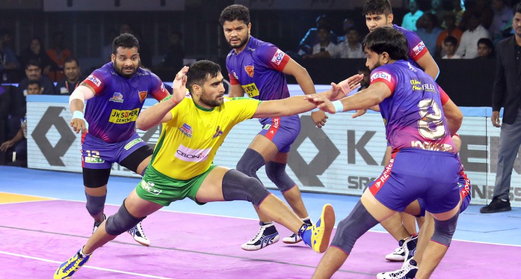 Dabang Delhi vs Tamil Thalaivas