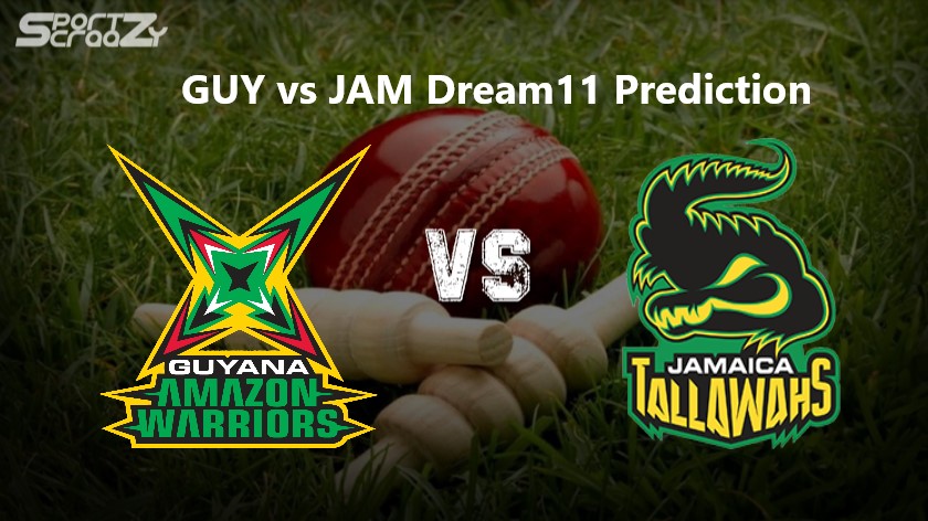 GUY vs JAM Dream11 Prediction