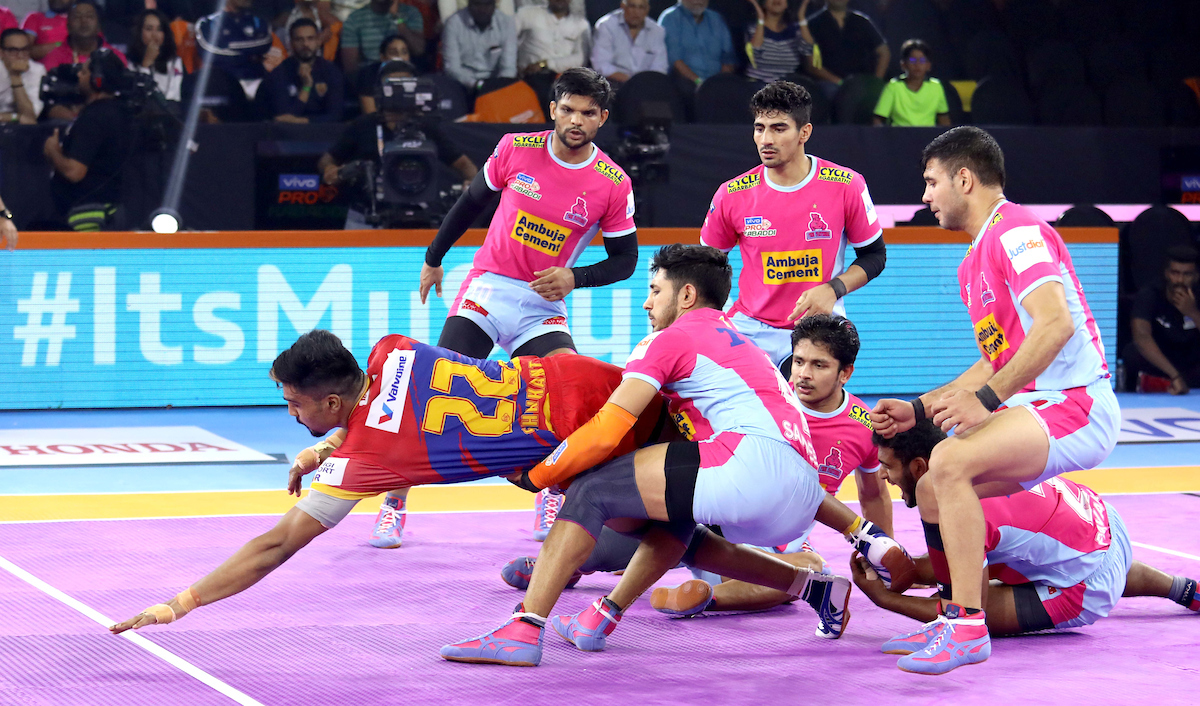 Jaipur Pink Panthers vs UP Yoddha