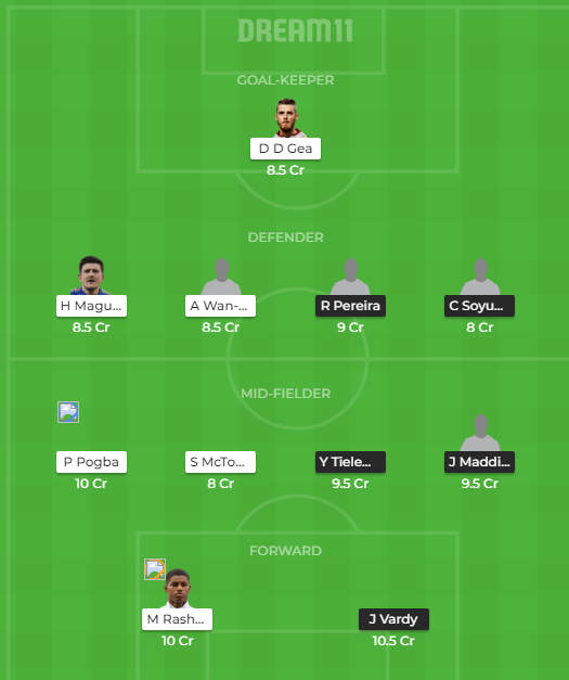 LEI vs MUN Dream11