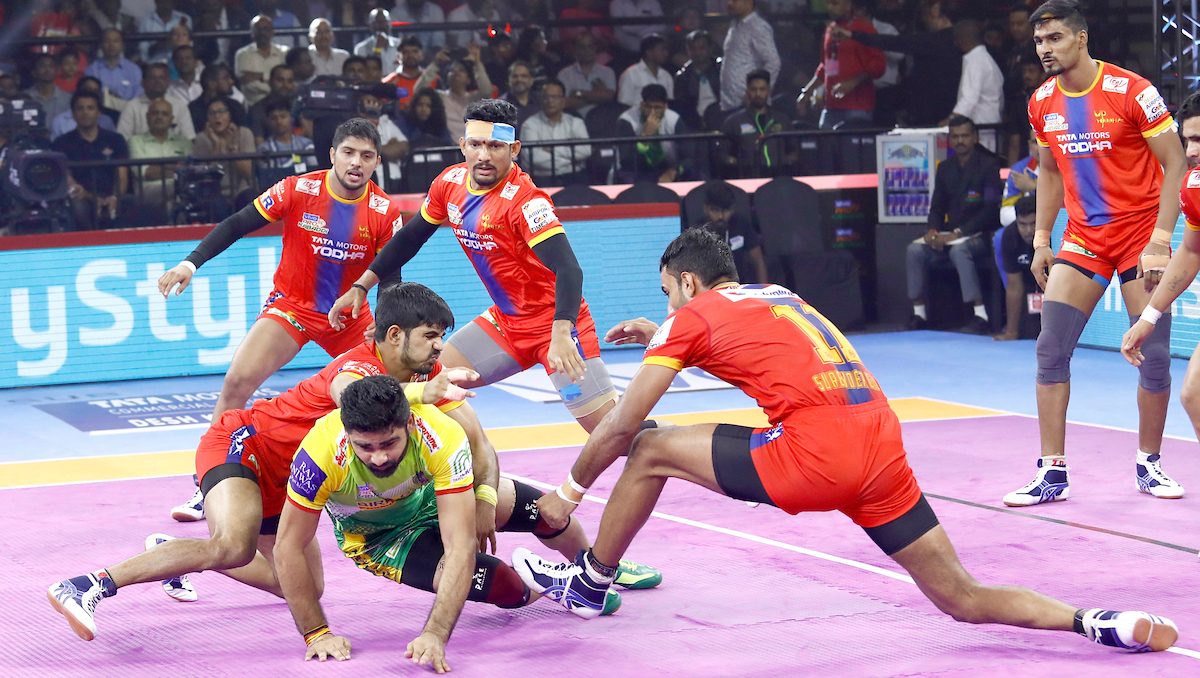 Patna Pirates v UP Yoddha match