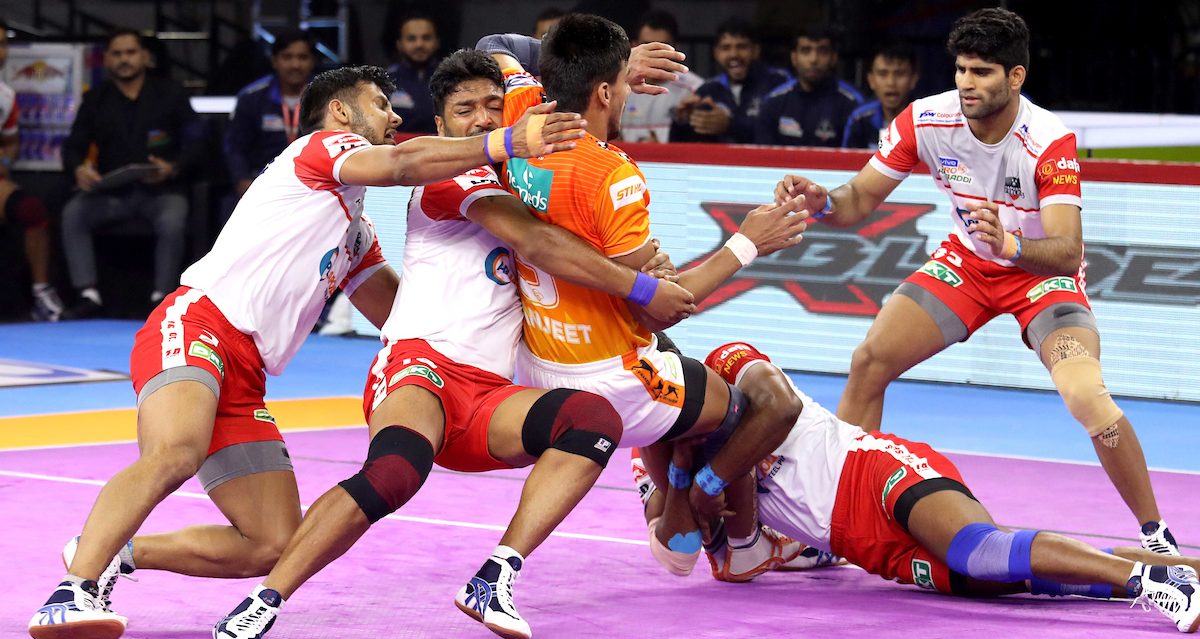 Puneri Paltan v Haryana Steelers match