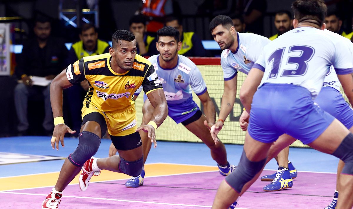 Telugu Titans vs Tamil Thalaivas