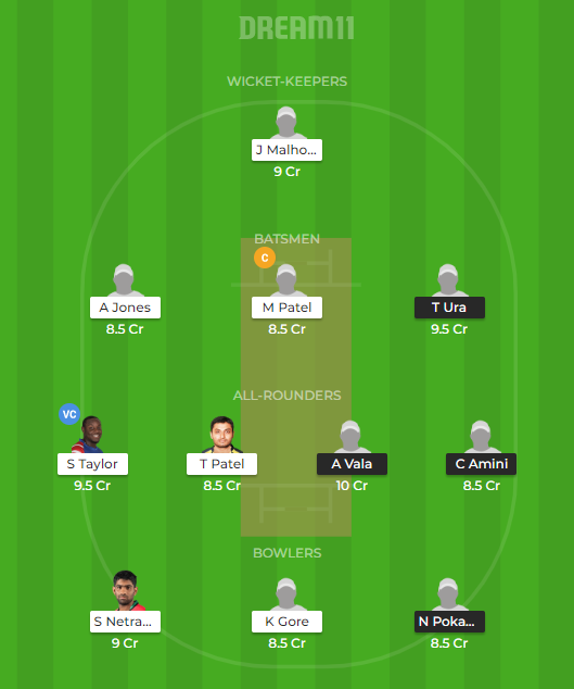 USA vs PNG Dream 11