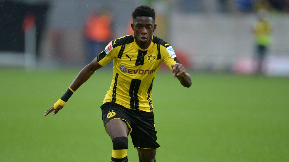 Ousmane Dembele, Lionel Messi, Cristiano Ronaldo