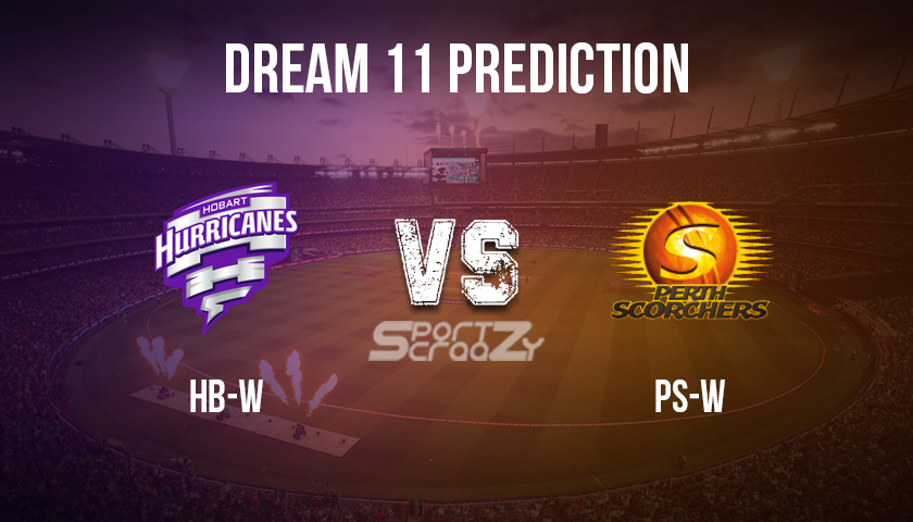 HB-W vs PS-W Dream11 Prediction